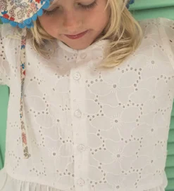 Skjorter|Thats Mine That's Mine Skjorte - Ibbi - Brilliant White m. Hulmønster