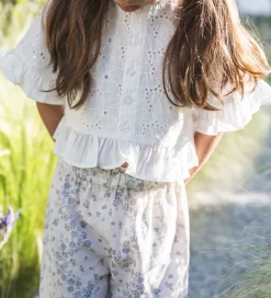 Skjorter|Thats Mine That's Mine Skjorte - Ibbi - Brilliant White m. Hulmønster