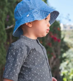 Skjorter|Thats Mine That's Mine Skjorte - Rune - Brilliant Blue m. Hulmønster