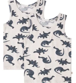 Undertøj|Thats Mine Undertrøjer - 2-pak - Emil - Mono Dino