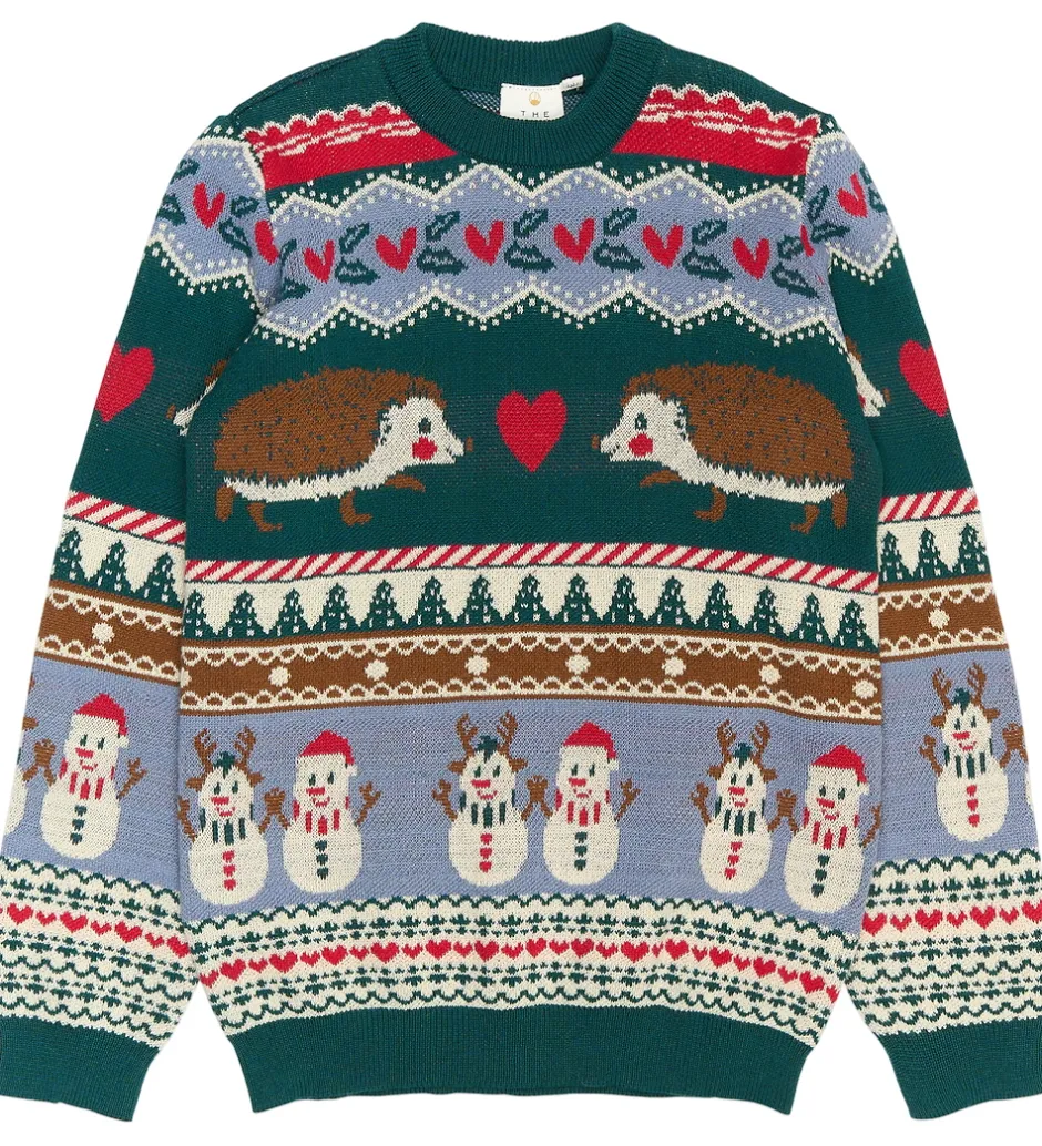 Juletøj|Sweatshirts|The New Bluse - Strik - TnHoliday Jacquard - Multifarvet