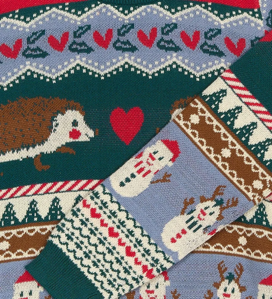 Juletøj|Sweatshirts|The New Bluse - Strik - TnHoliday Jacquard - Multifarvet