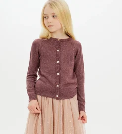 Striktrøjer|The New Cardigan - Strik - TnEve - Crushed Berry