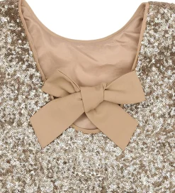 Kjoler|The New Kjole - TnRupa - Guld m. Palietter