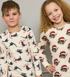 Juletøj|Nattøj|The New Nattøj - Rib - TnHoliday - Gardenia Cat