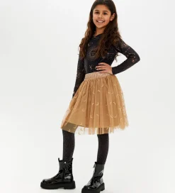 Nederdele|The New Nederdel - Tyl - TNMargot - Tannin m. Glitter