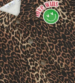 Overgangsjakker|The New Overshirt - Twill - TnPanya - Feather Gray/Leo