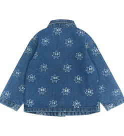 Skjorter|The New Siblings Denimjakke - TnstRipley - Medium Blue Denim AOP