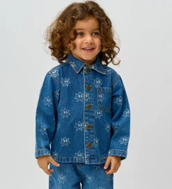 Skjorter|The New Siblings Denimjakke - TnstRipley - Medium Blue Denim AOP