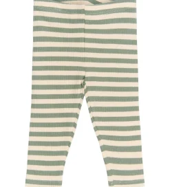 Leggings|The New Siblings Leggings - Rib - TnsbFro -Rib - Lily Pad AOP