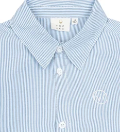 Skjorter|The New Skjorte - TNMichael - Bright White Striped