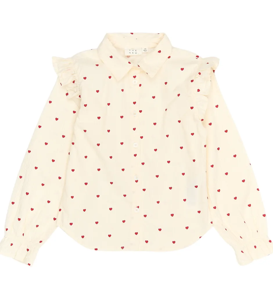 Skjorter|The New Skjorte - TnRamona - Gardenia AOP