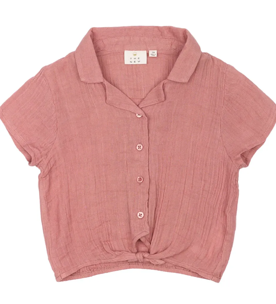 Skjorter|The New Skjorte k/æ - Musselin - TnOriella - Old Rose