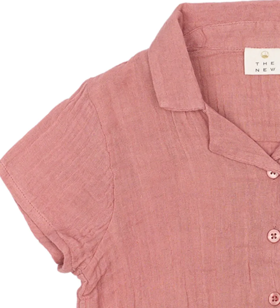 Skjorter|The New Skjorte k/æ - Musselin - TnOriella - Old Rose