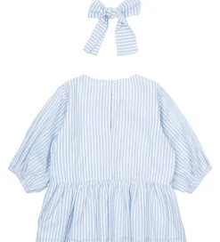 Toppe|The New Top & Hårelastik - TnNalani - White Swan Striped