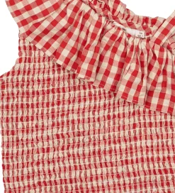 Toppe|The New Top - TnNally - Poppy Red Check