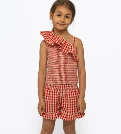 Toppe|The New Top - TnNally - Poppy Red Check