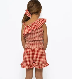 Toppe|The New Top - TnNally - Poppy Red Check