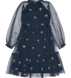 Kjoler|The New Tylkjole - TnRudelle - Navy Blazer AOP