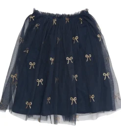 Nederdele|The New Tylnederdel - TnRudelle - Navy Blazer AOP