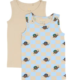 Undertøj|The New Undertrøje - 2-pak - Humus