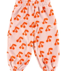 Fleece|Tiny Cottons Fleecebukser - Cherries - Wild Rose