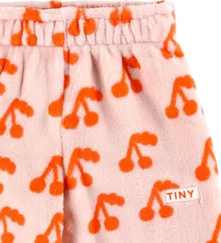 Fleece|Tiny Cottons Fleecebukser - Cherries - Wild Rose