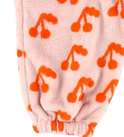 Fleece|Tiny Cottons Fleecebukser - Cherries - Wild Rose