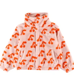 Fleece|Tiny Cottons Fleecejakke - Cherries - Wild Rose