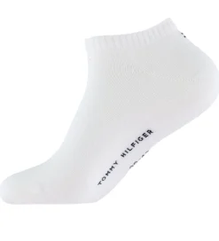 Strømper|Basis|Tommy Hilfiger Ankelstrømper - 2-pak - Hvid