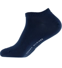 Strømper|Basis|Tommy Hilfiger Ankelstrømper - 2-pak - Navy m. Rød