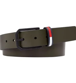 Bælter|Tommy Hilfiger Bælte - 3,5 cm - Dark Olive