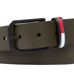 Bælter|Tommy Hilfiger Bælte - 3,5 cm - Dark Olive