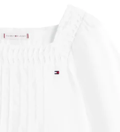 Skjorter|Tommy Hilfiger Bluse - Broderie Anglaise - White
