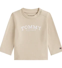 Bluser|Unisex-Tøj|Tommy Hilfiger Bluse - Gulf Sand/Beige