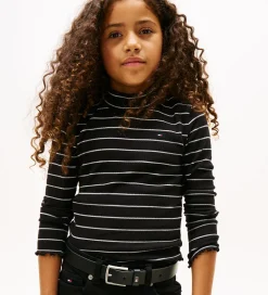 Pigetøj|Bluser|Tommy Hilfiger Bluse - Mock Neck - Black