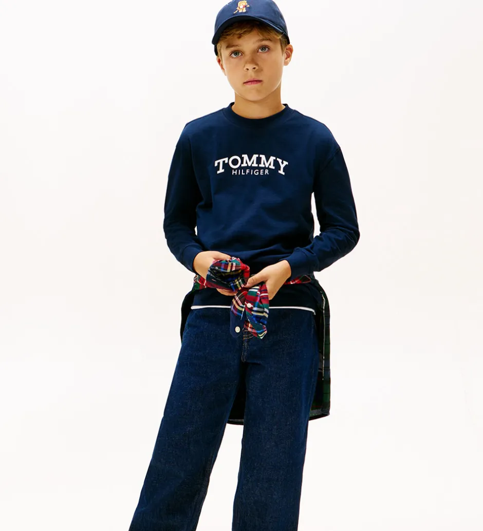 Bluser|Tommy Hilfiger Bluse - Monotype - Dark Night Navy