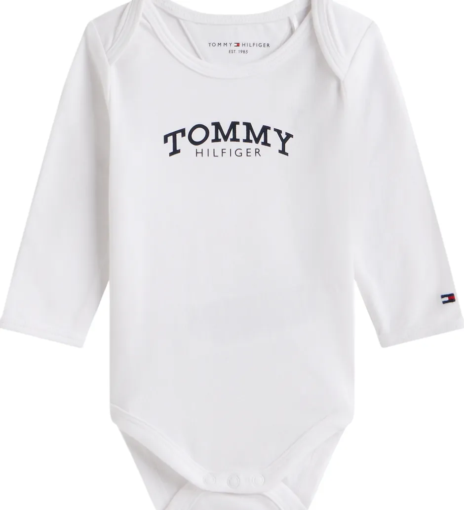 Bodyer|Tommy Hilfiger Body l/æ - Monotype - Hvid