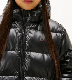 Overgangsjakker|Dunjakker Og Dynejakker|Tommy Hilfiger Dunfrakke - Long - Black