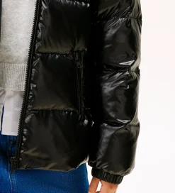 Overgangsjakker|Dunjakker Og Dynejakker|Tommy Hilfiger Dunjakke - Essential Down - Sort