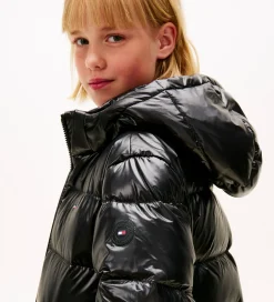 Overgangsjakker|Dunjakker Og Dynejakker|Tommy Hilfiger Dunjakke - Essential Down - Sort