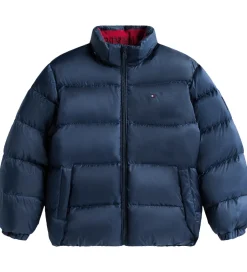 Overgangsjakker|Dunjakker Og Dynejakker|Tommy Hilfiger Dunjakke - Essential Down - Dark Night Navy