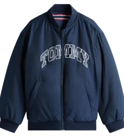 Dunjakker Og Dynejakker|Tommy Hilfiger Dynejakke - Vendbar - Dark Night Navy