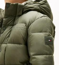 Overgangsjakker|Dunjakker Og Dynejakker|Tommy Hilfiger Dynejakke - Matt and Shine - Pewter Green