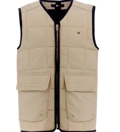 Dunveste Og Dyneveste|Veste|Tommy Hilfiger Dynevest - Dg Tjm - Savannah Sand