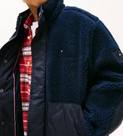 Fleece|Tommy Hilfiger Fleecejakke - Teddy - Dark Night Blue