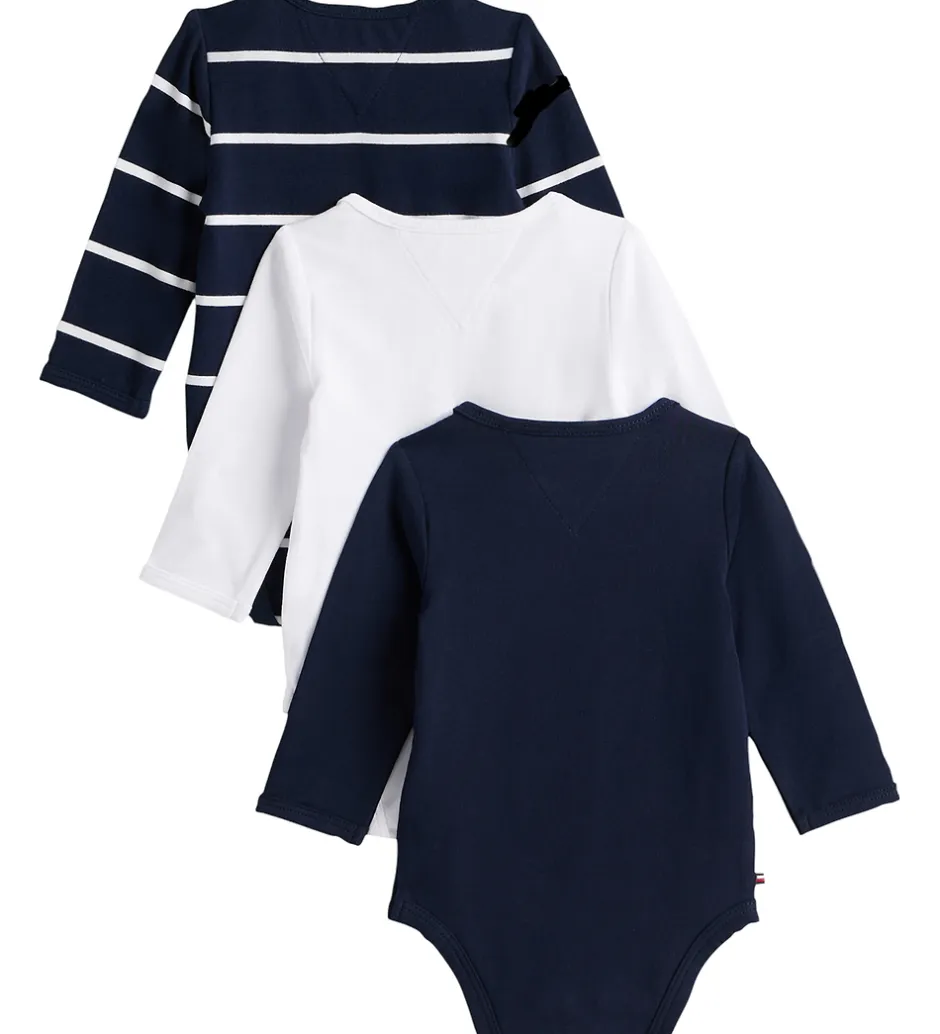 Bodyer|Tommy Hilfiger Gaveæske - Body l/æ 3-pak - Dark Night Navyblue