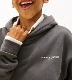 Hættetrøjer|Tommy Hilfiger Hættetrøje - Washed Black