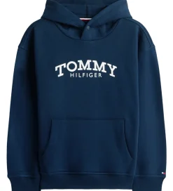 Hættetrøjer|Bluser|Tommy Hilfiger Hættetrøje - Monotype - Dark Night Navy