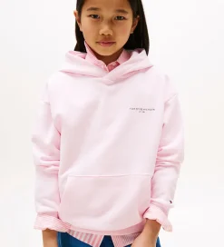 Hættetrøjer|Tommy Hilfiger Hættetrøje - Mini Corp - Light Pink